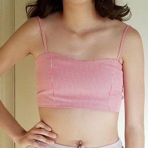Brandy Melville Bralette Cropped Top.